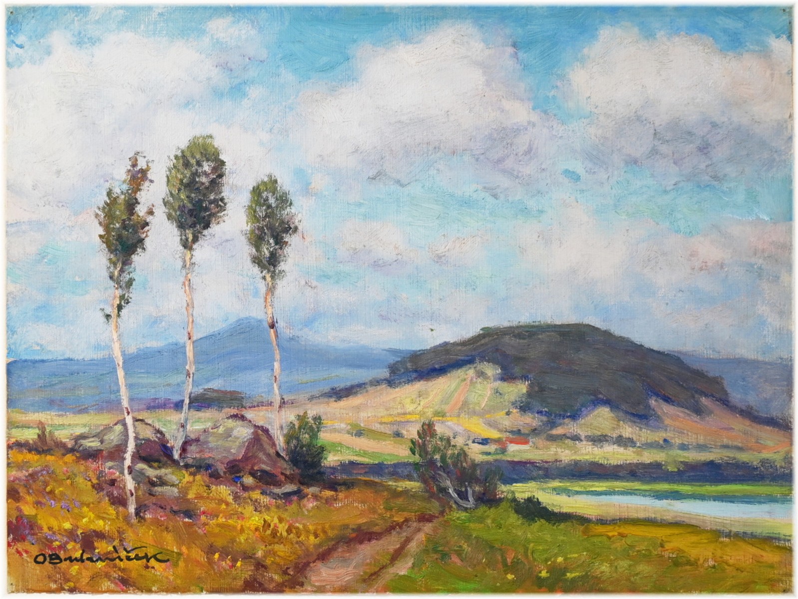 Bubeníček Ota (1871 - 1962), Pohled na horu