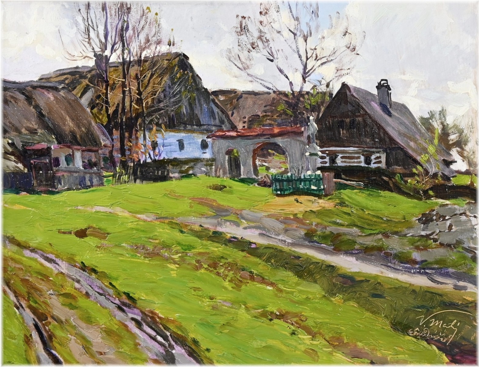 Malý Václav (1874 - 1935), Dvůr