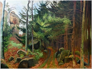 Fürst Jindřich (1873 -1943), Balvany v lese