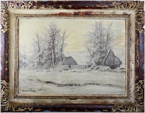 Hůrka Otakar (1889 - 1966), Zimní krajina