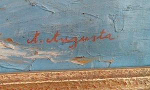 Augusta Antonín (1891 - 1940), Dubrovník, lodě na pobřeží