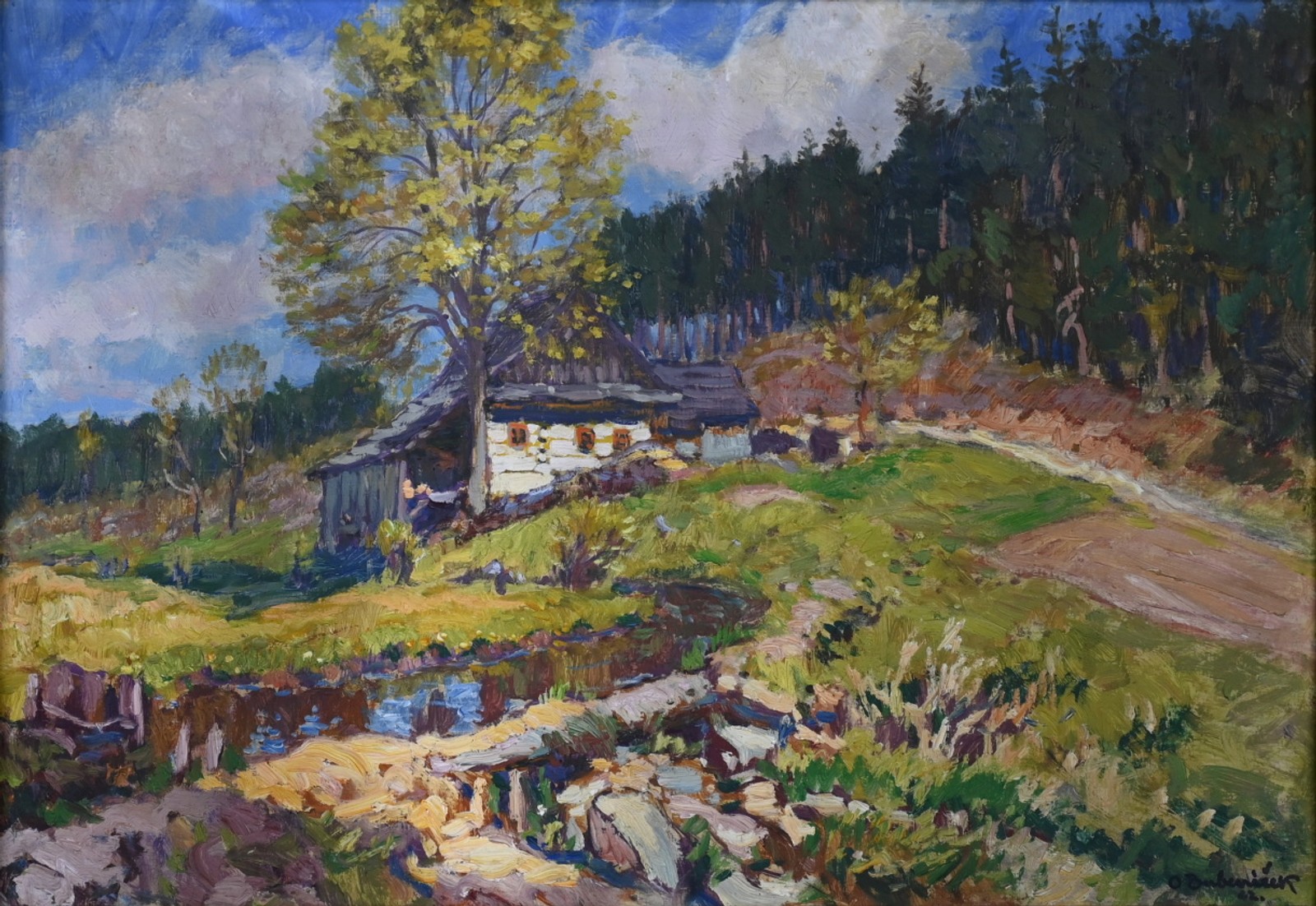 Bubeníček Ota (1871 - 1962), Na samotě