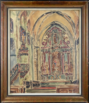 Roškotová Anna (1883 - 1967), Kostel v Milevsku