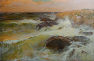 Schovánek Emil (1885 -1947), Rozbouřené moře