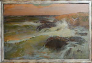 Schovánek Emil (1885 -1947), Rozbouřené moře