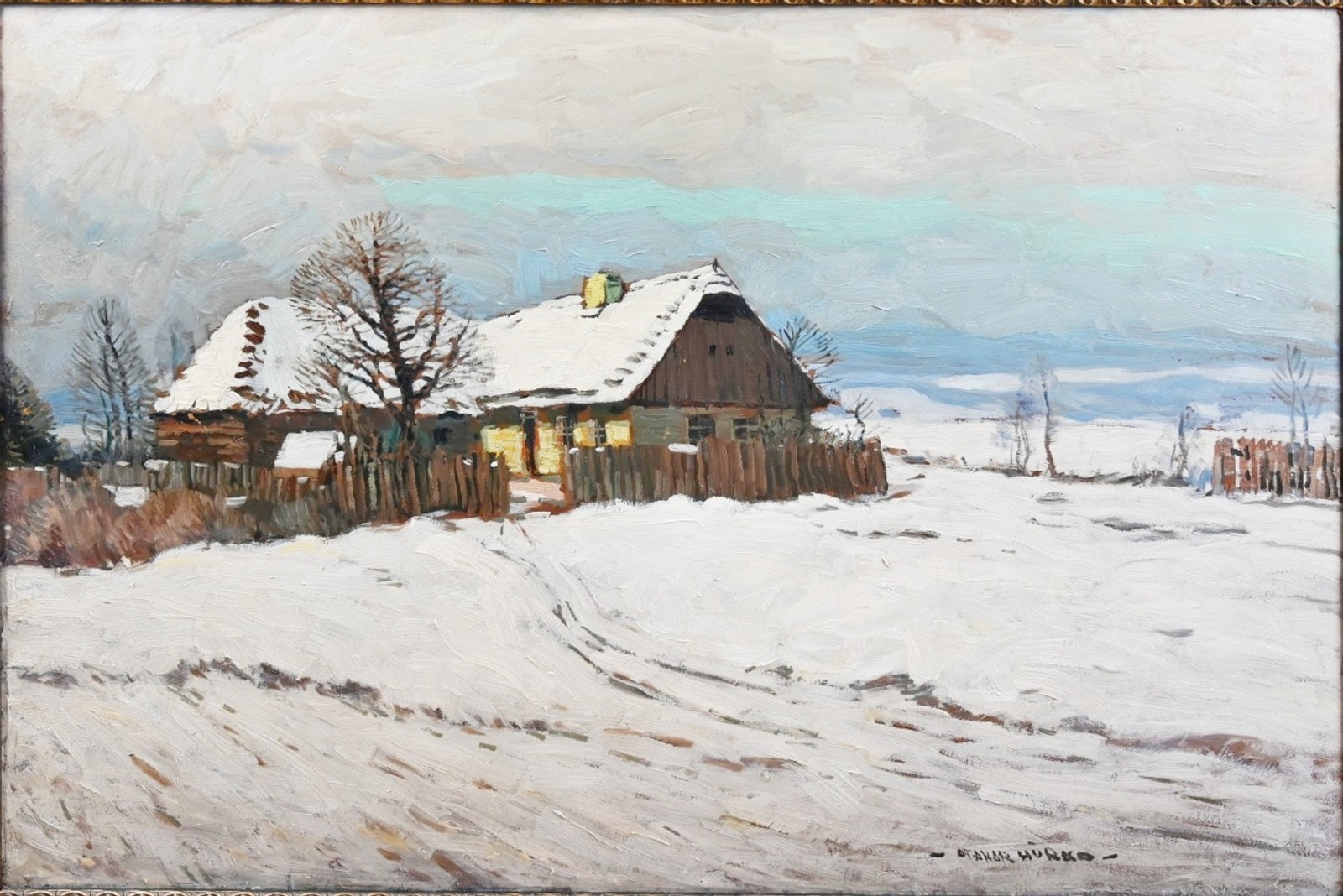 Hůrka Otakar (1889 - 1966), Zimní krajina