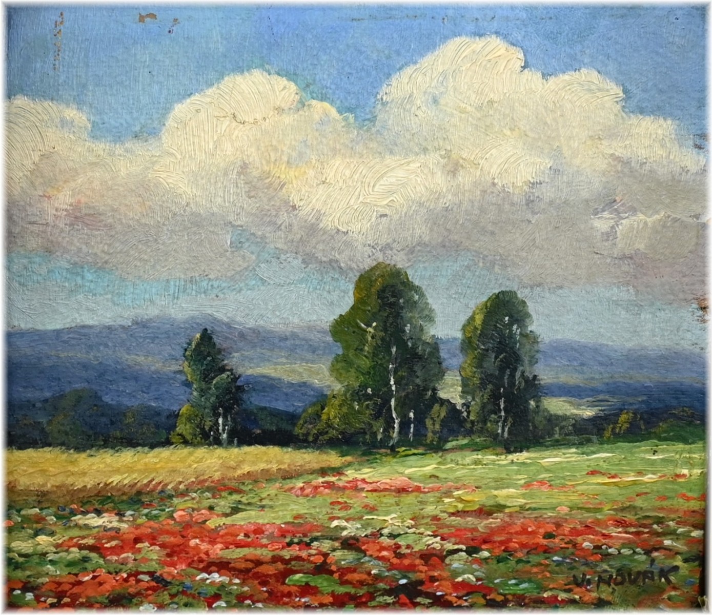 Novák Václav (1880 - 1917), Louka s vlčími máky