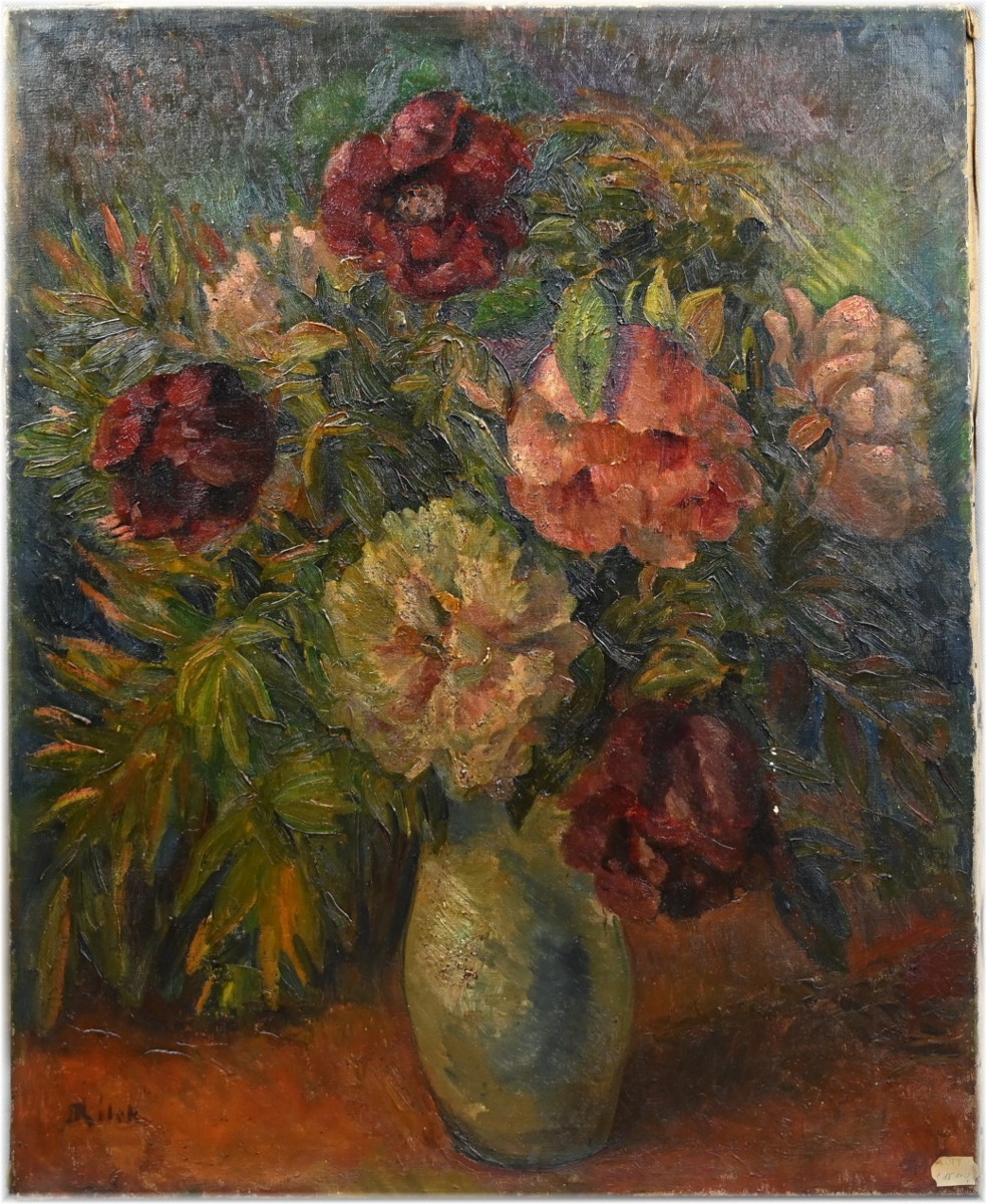 Bílek Alois (1887 - 1961), Kytice velkých pivoněk