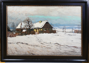 Hůrka Otakar (1889 - 1966), Zimní krajina
