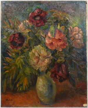 Bílek Alois (1887 - 1961), Kytice velkých pivoněk