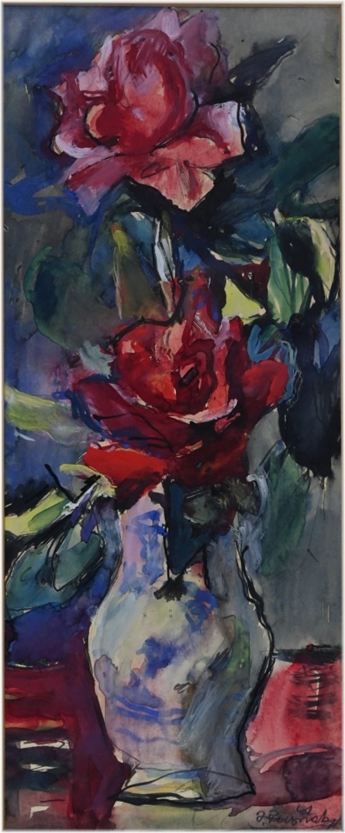 Rusnák Jan (1911 - 2001), Kytice ve džbánu