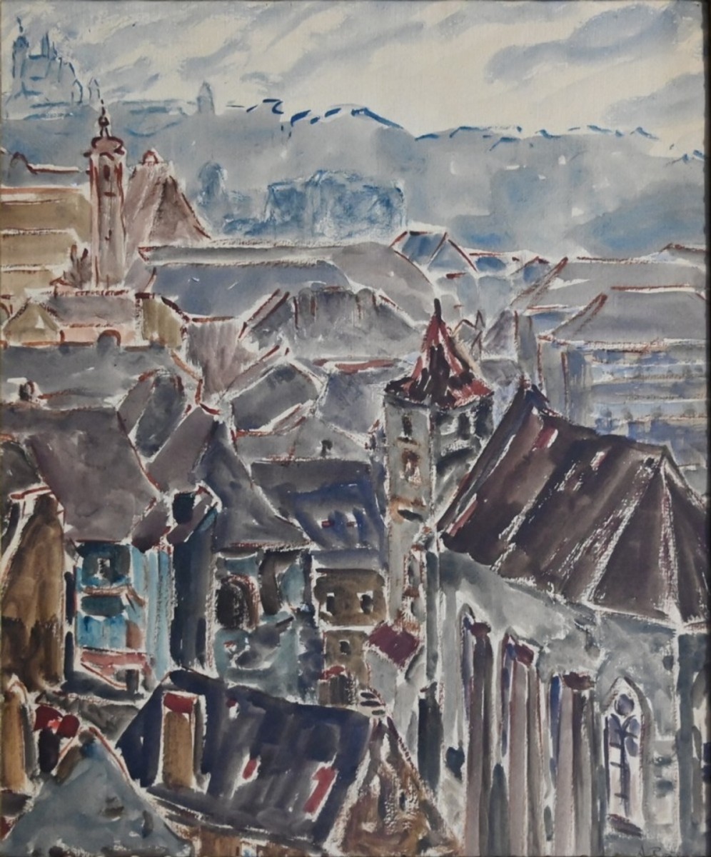 Roškotová Anna (1883 - 1967), Praha Na Františku