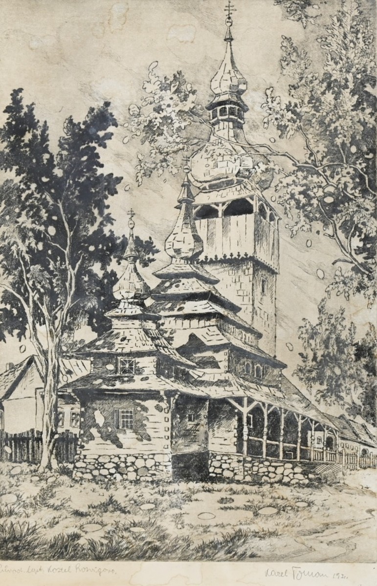 Toman Karel (1877 - 1946), Kostel Roznigovo
