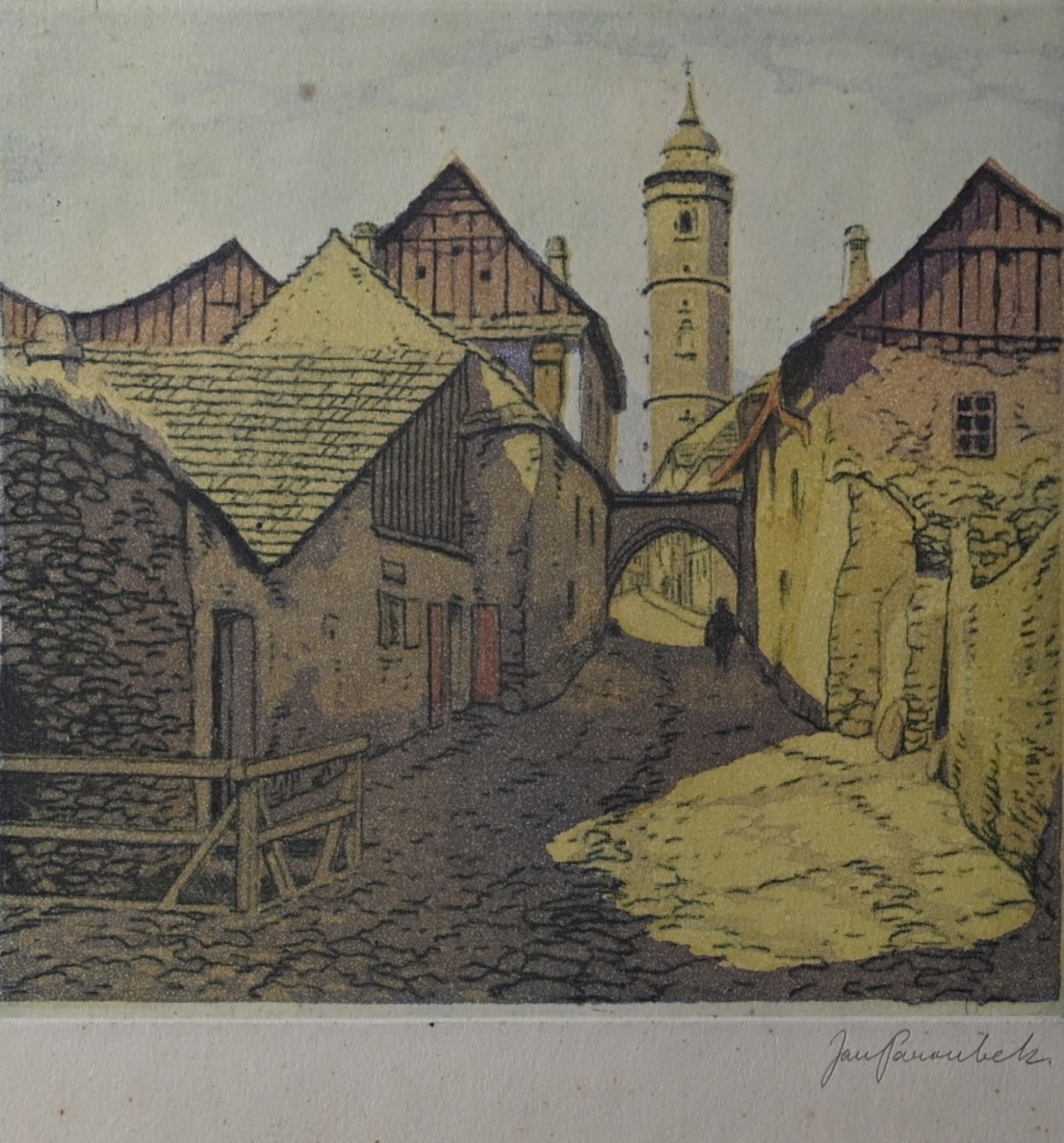Paroubek Jan, Domažlice v listopadu 1938