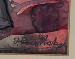 Rusnák Jan (1911 - 2001), Kytice ve džbánu