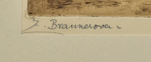 BRAUNEROVÁ Zdeňka (1858 - 1934)