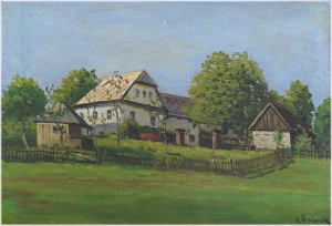 Šimůnek Jaroslav (1872 - 1939), Statek v lukách
