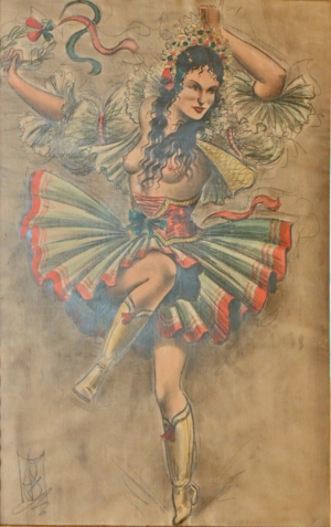 Štika Karel (1898 - 1975), Tanečnice