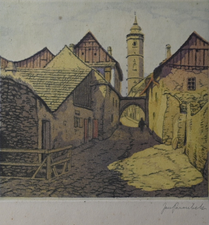 Paroubek Jan, Domažlice v listopadu 1938