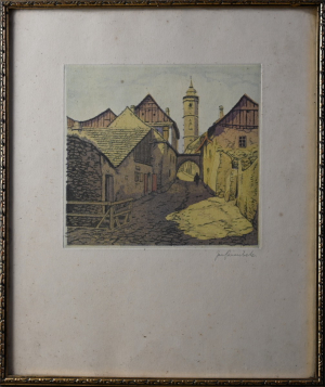 Paroubek Jan, Domažlice v listopadu 1938