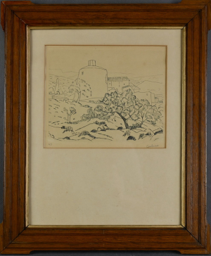Kubín Coubine Otakar (1883 - 1969), Rotunda v Simiane