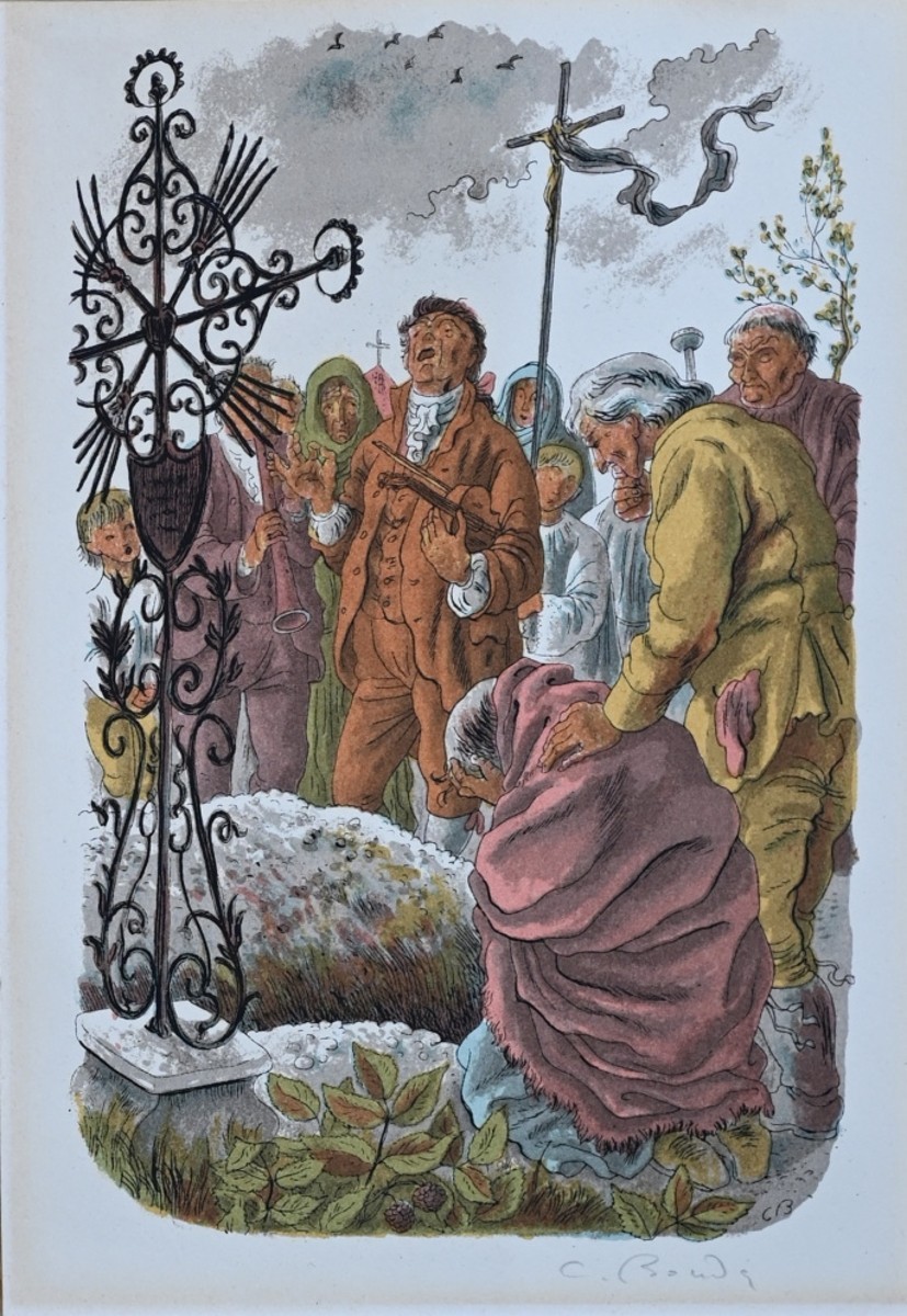 Bouda Cyril (1901-1984), Poslední rozloučení