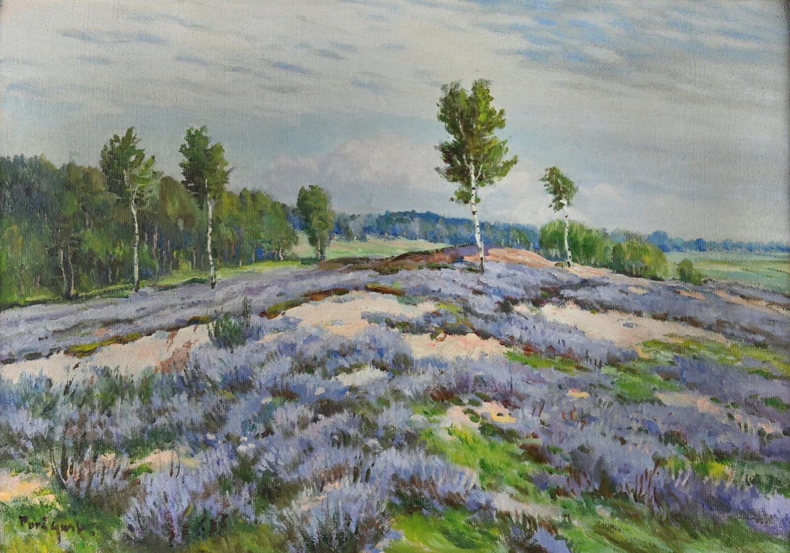 Porš Gustav (1888-1955), Na vřesovišti