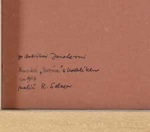 Selner R., Ruská baňa s kostelíkem