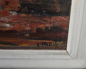 Mecl Lubomír (1922-1999), Podzim v parku