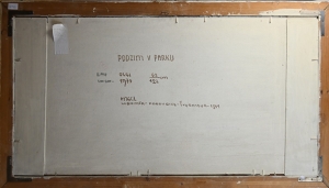 Mecl Lubomír (1922-1999), Podzim v parku