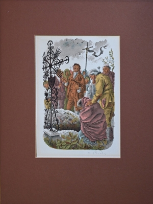 Bouda Cyril (1901-1984), Poslední rozloučení