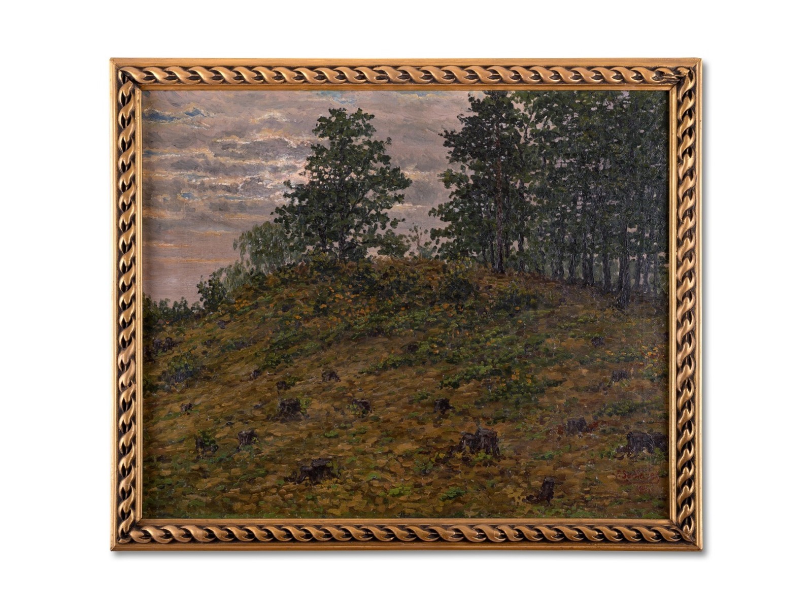 Daněk Sedláček František (1892 - 1974), Světlo v lese/Březový háj, párové obrazy