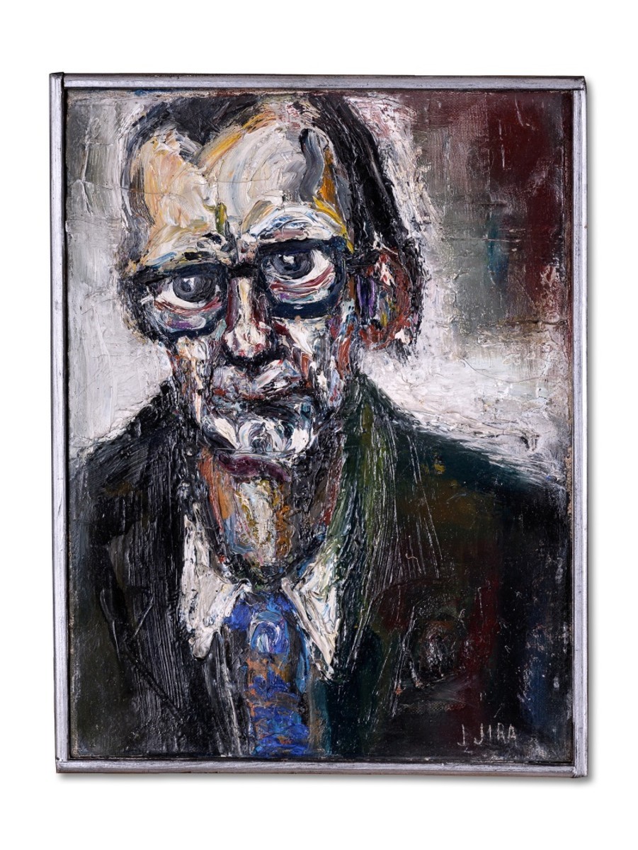 Jíra Josef (1829 - 2005), Portrét herce Josefa Kemra