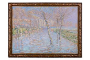 Radimský Václav (1867 - 1946), Záplava na Seině, (kolem 1910)