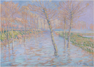 Radimský Václav (1867 - 1946), Záplava na Seině, (kolem 1910)