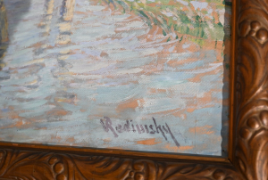 Radimský Václav (1867 - 1946), Záplava na Seině, (kolem 1910)