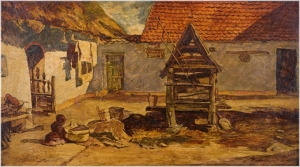 Schwaiger Hanuš (1854 - 1912), Slovácký Dvůr - Úprkův statek v Kněždubu u Strážnice