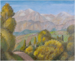 Kubín Otakar Coubine (1883 - 1969), Krajina ze Simiane