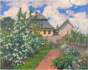 Dvořák Bohuslav (1867 - 1951), Kvetoucí zahrada