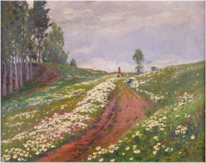 Dvořák Bohuslav (1867 - 1951), Květiny u cesty