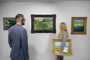 Jansa Václav (1859 - 1913), Stíny v trávě