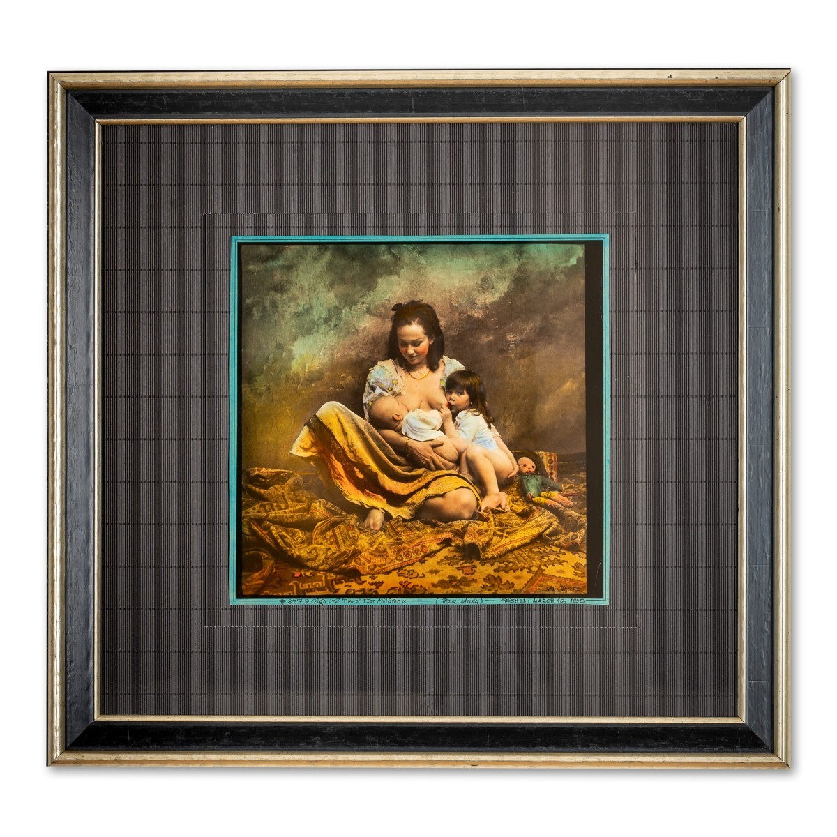 Jan Saudek (1935 - ), Olga a její dvě děti
