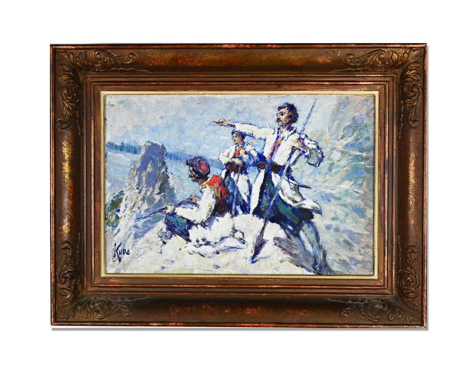 Ludvík Kuba (1863 - 1956), Černohorci na stráži