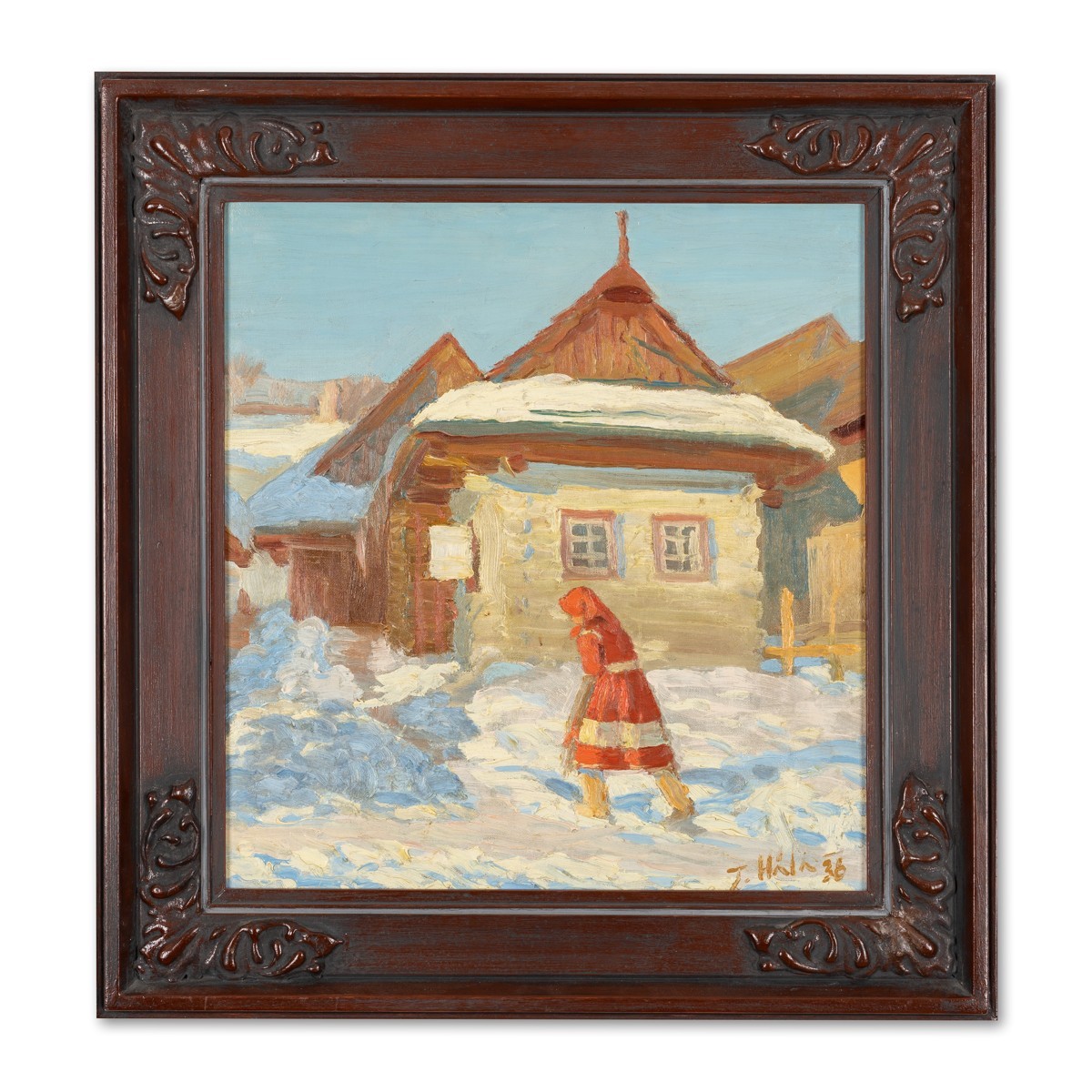 Jan Hála (1890 - 1959), Děvče v zimě
