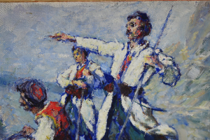 Ludvík Kuba (1863 - 1956), Černohorci na stráži