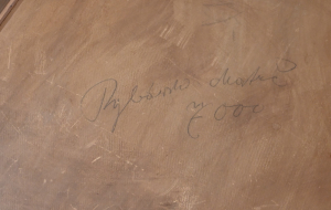 Václav Radimský (1867 - 1946), Pramice na vodě, (Rybářská chatrč)