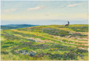 Josef Jambor (1887 - 1964), Na vřesovišti, (Chudá pastva)