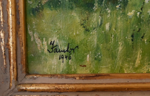 Josef Jambor (1887 - 1964), Na vřesovišti, (Chudá pastva)