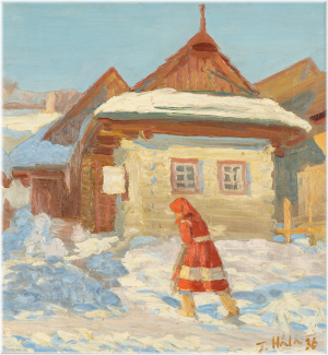 Jan Hála (1890 - 1959), Děvče v zimě