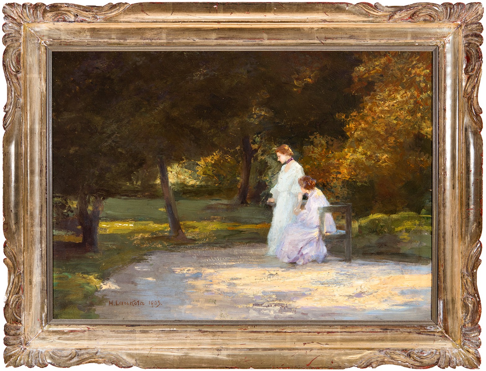 Laukota Hermine | V parku